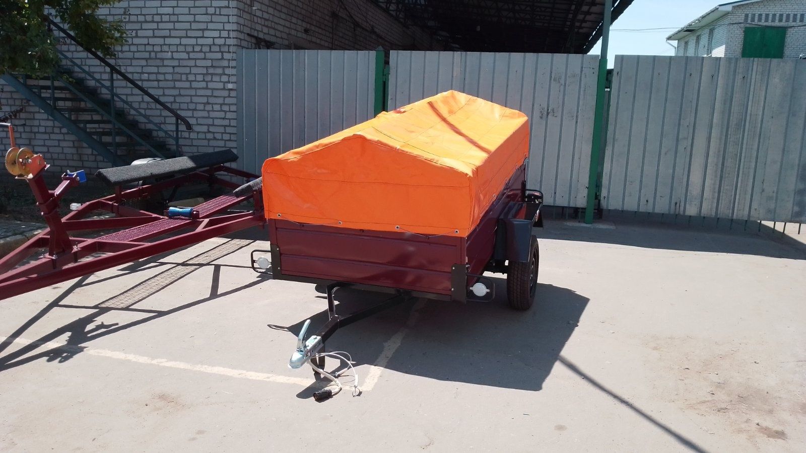 ПРИЦЕП універсальний помічник 2000*1300*450 навантаження 1т