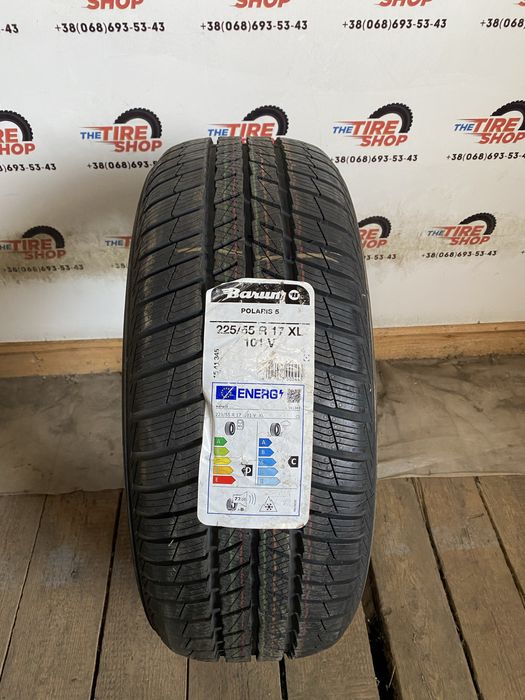 1шт нове 225/55R17 Barum Polaris 5