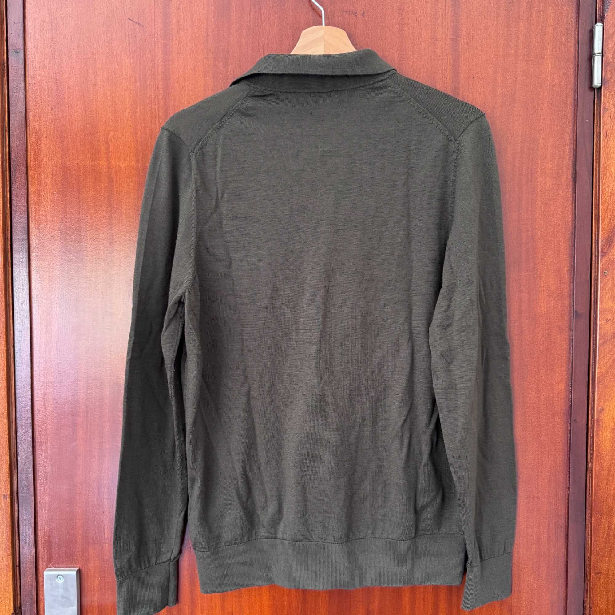 Polo manga Comprida Massimo Dutti