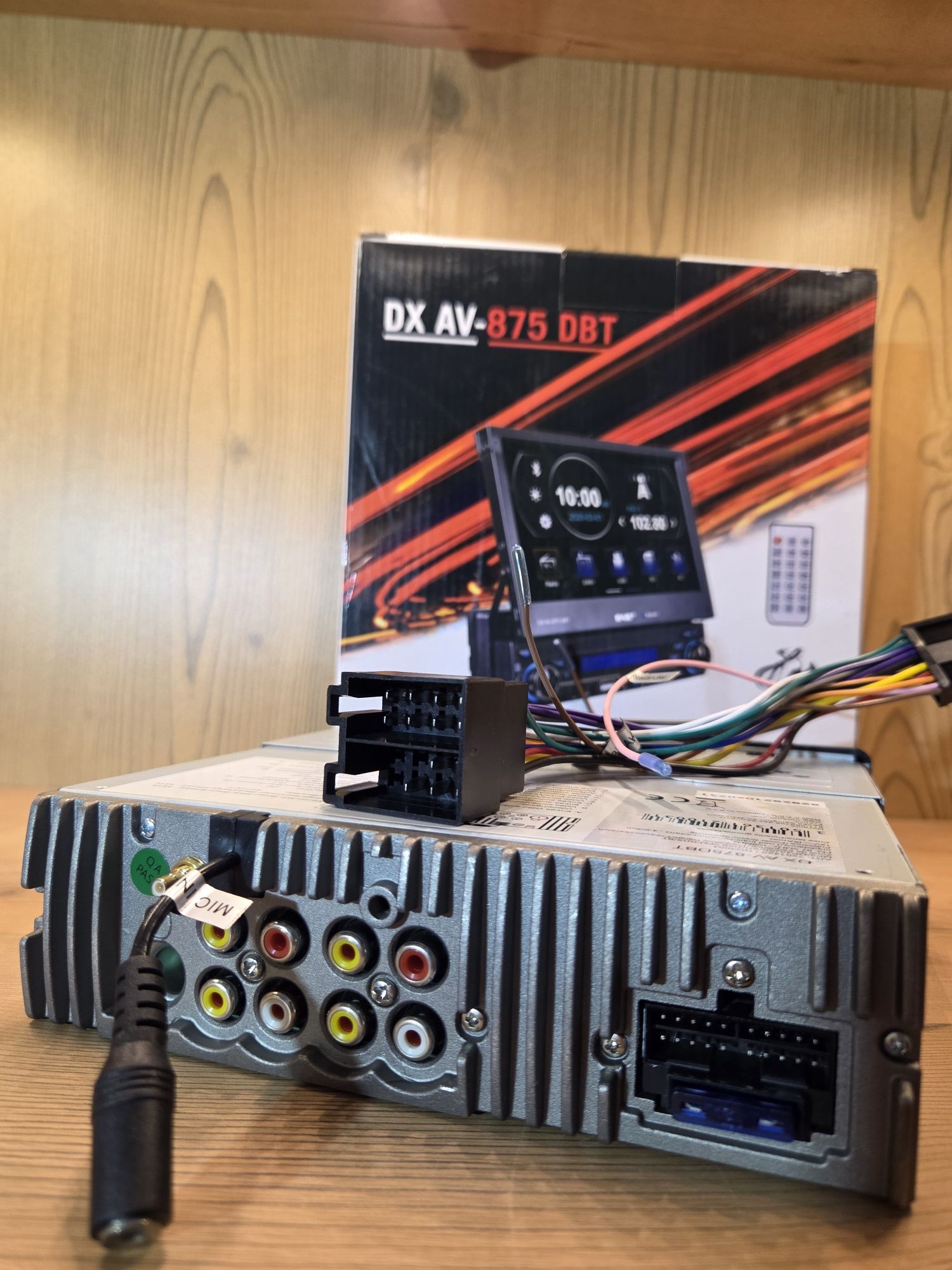 Radioodtwarzacz Monitor 7cali//Dotyk//Bluetooth//Usb//