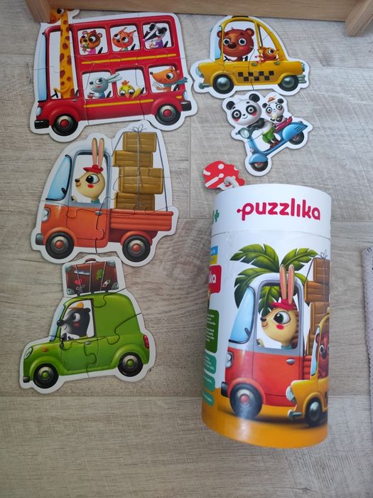 Пазли Puzzlika машинки