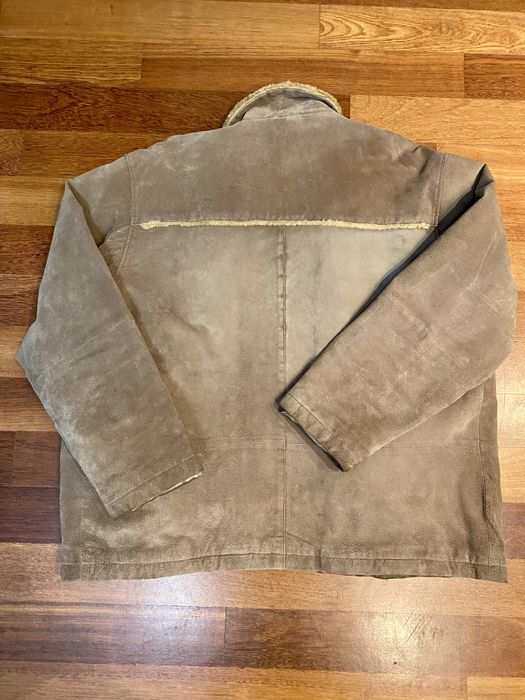 Kurtka zamszowa ocieplana rozm. XL