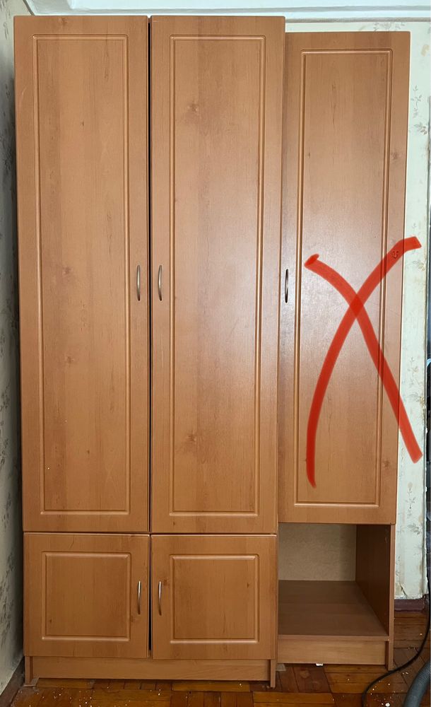 Навесной шкаФ, 500 грн,, стол, книжный шкаф, шкаф для одежды
