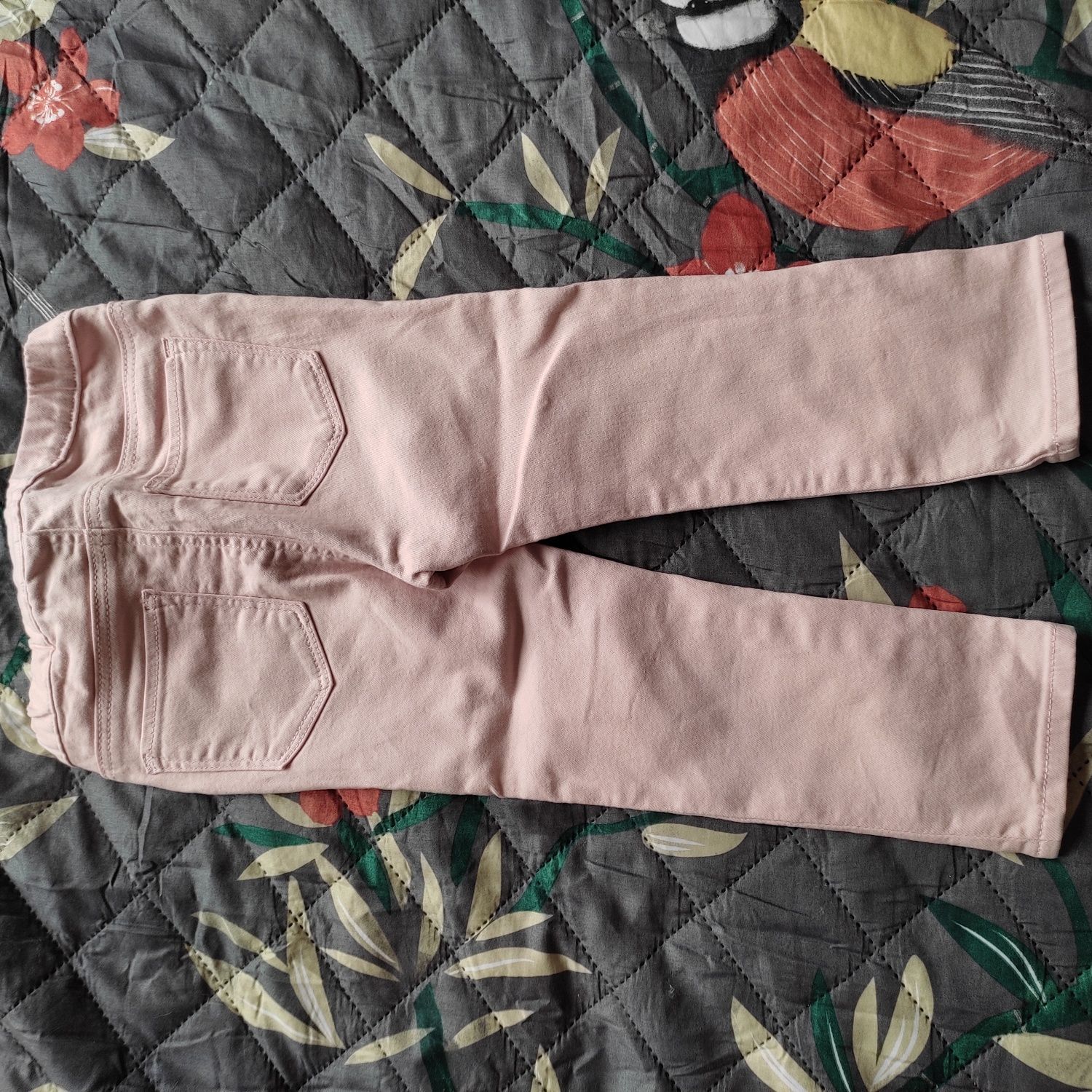 Legginsy 92 H&M różowe