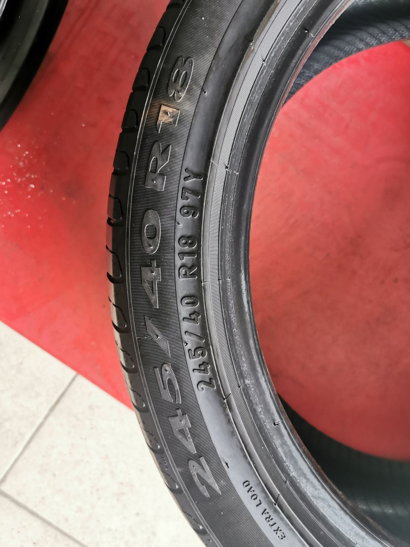 245/40r18 pirelli cinturato p7 XL 2020 rok