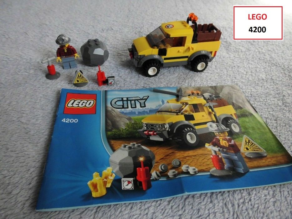 LEGO CITY (6 Sets): 60076; 60018;  60073; 60072; 4204; 4200