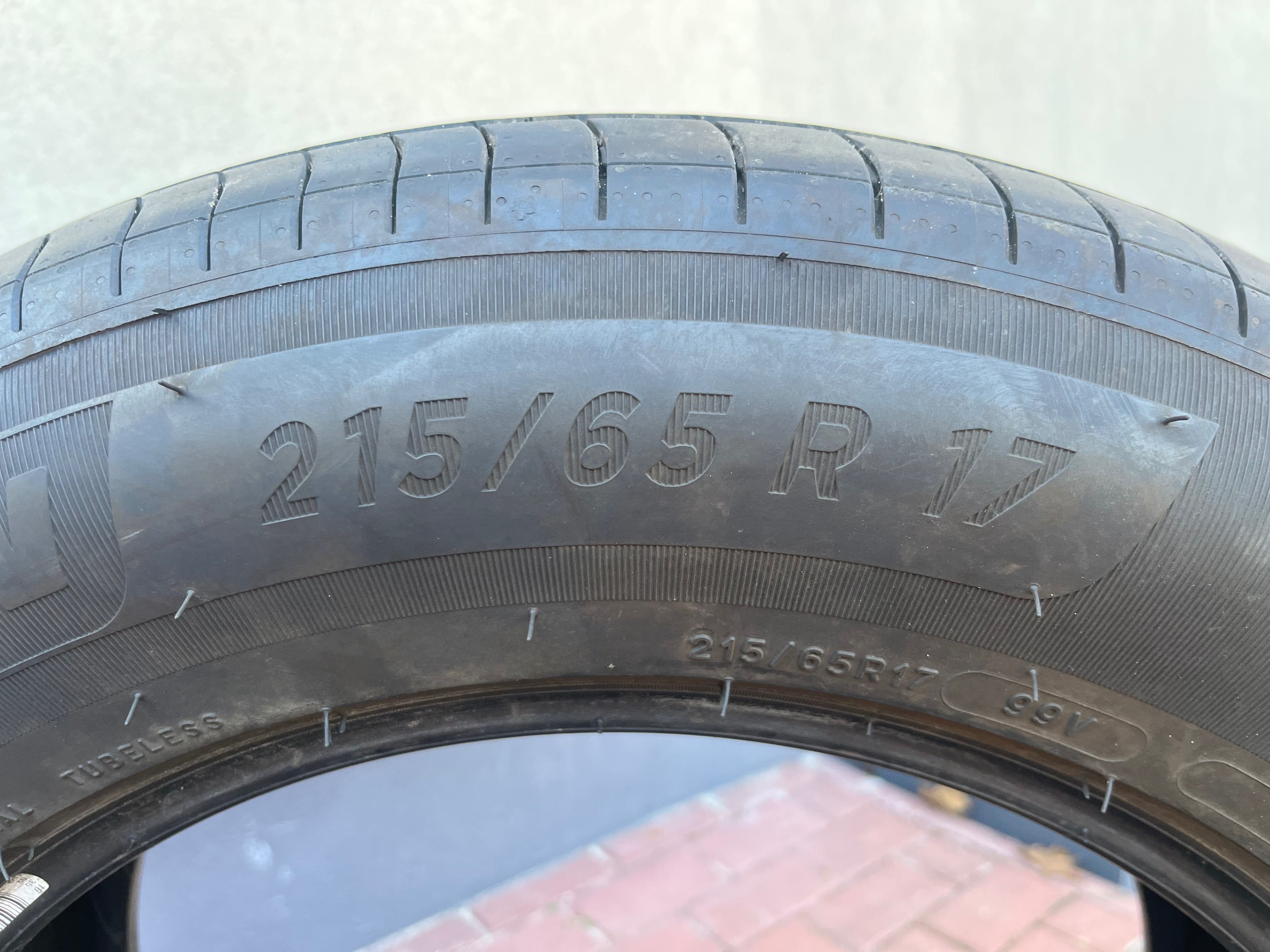 Opony lato Michelin 215/65/17 2024 rok