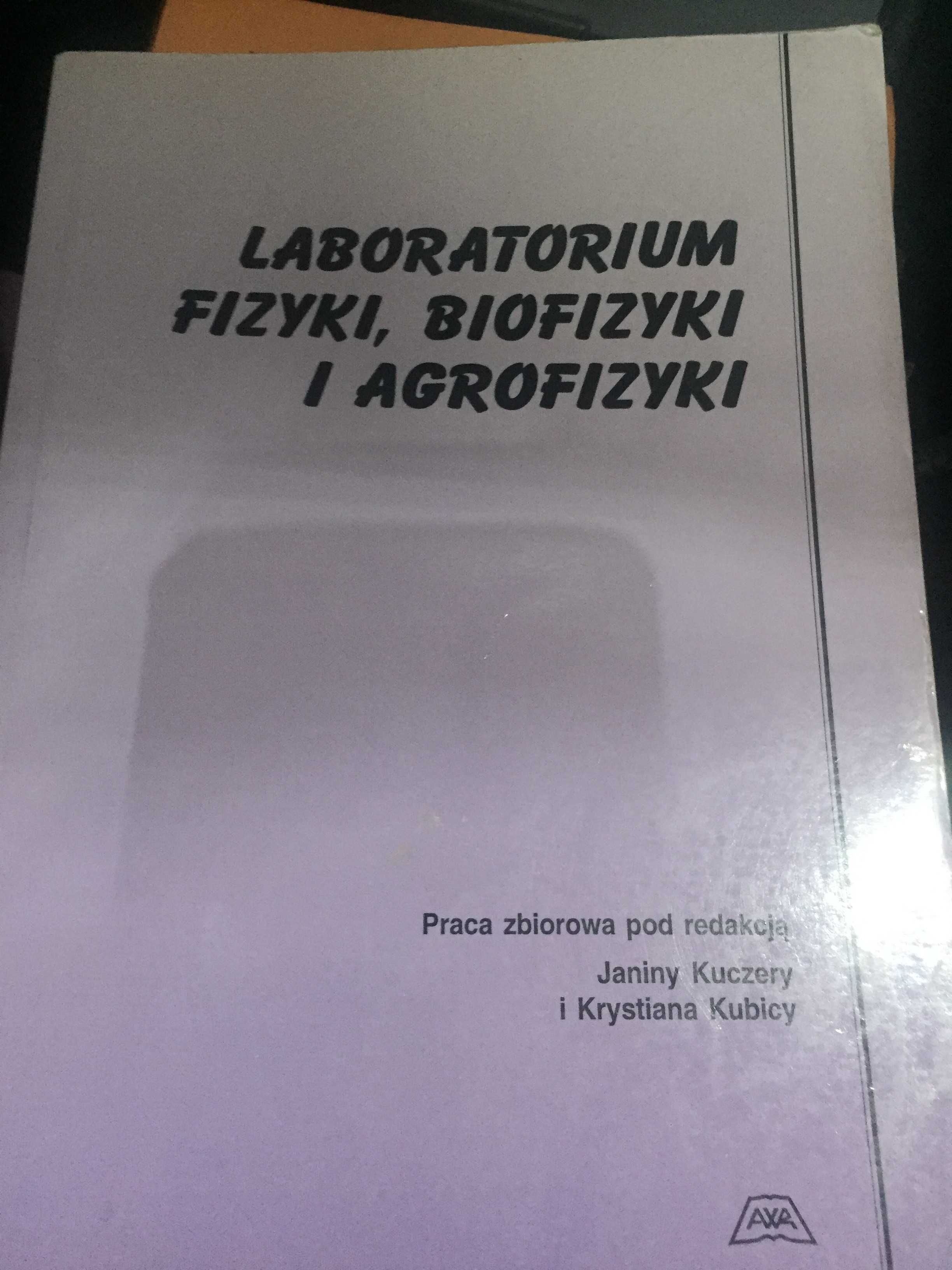 Podręcznik: Laboratorium fizyki, biofizyki i agrofizyki, Kuczera