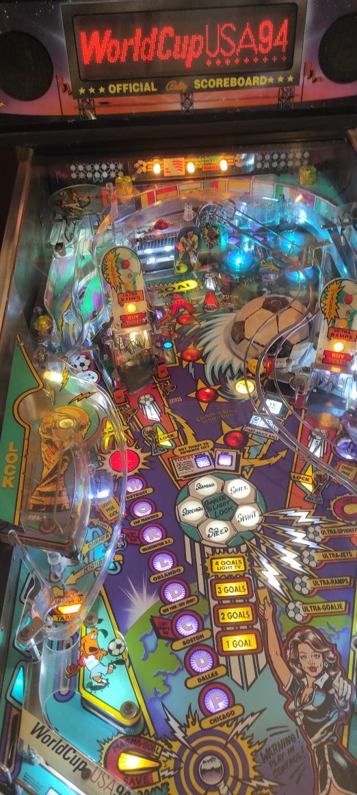 Máquina de flippers wsc94