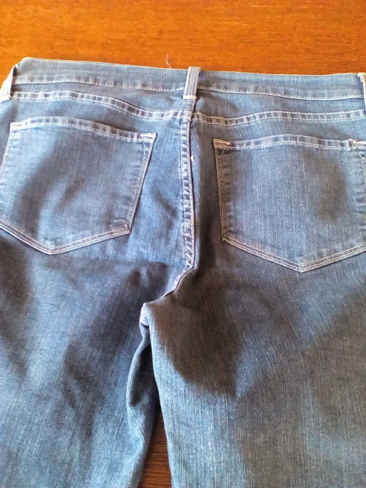 Spodnie jeansowe rybaczki  "Crop"