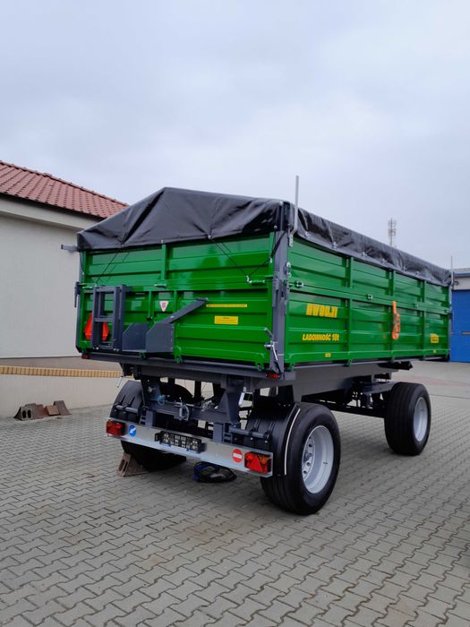 Przyczepa  IFA HW  HL 8011 - wywrotka 3 stronna 10-12 ton - Idealna