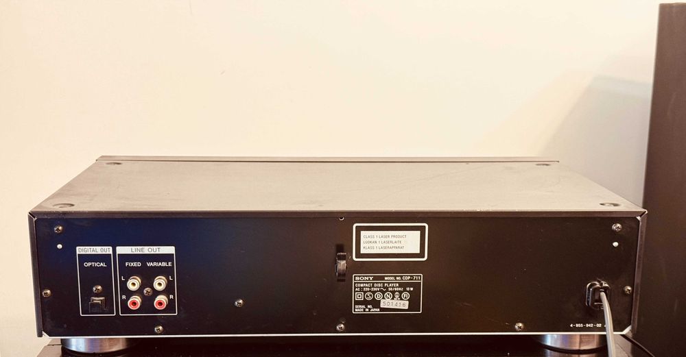 ‼️ Sony CD-плеер CDP-711 — винтажный Hi-Fi, Япония, ЦАП CXD2565M