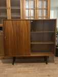 Komoda regał biblioteczka witryna szafka PRL bintage retro