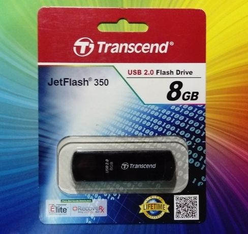 Pendrive 8Gb USB2.0 Transcend JetFlash 350