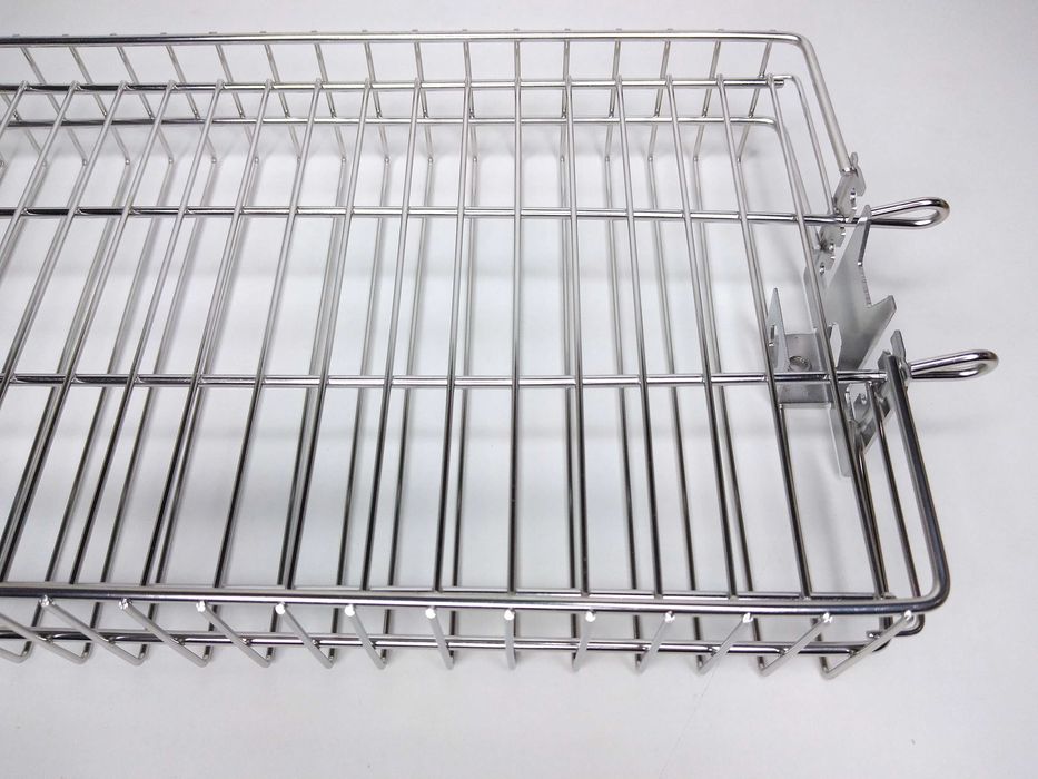 RUSZT Kosz Grillowy Płaski Nierdzewny 23x19x6 ONLYFIRE BRK-6042