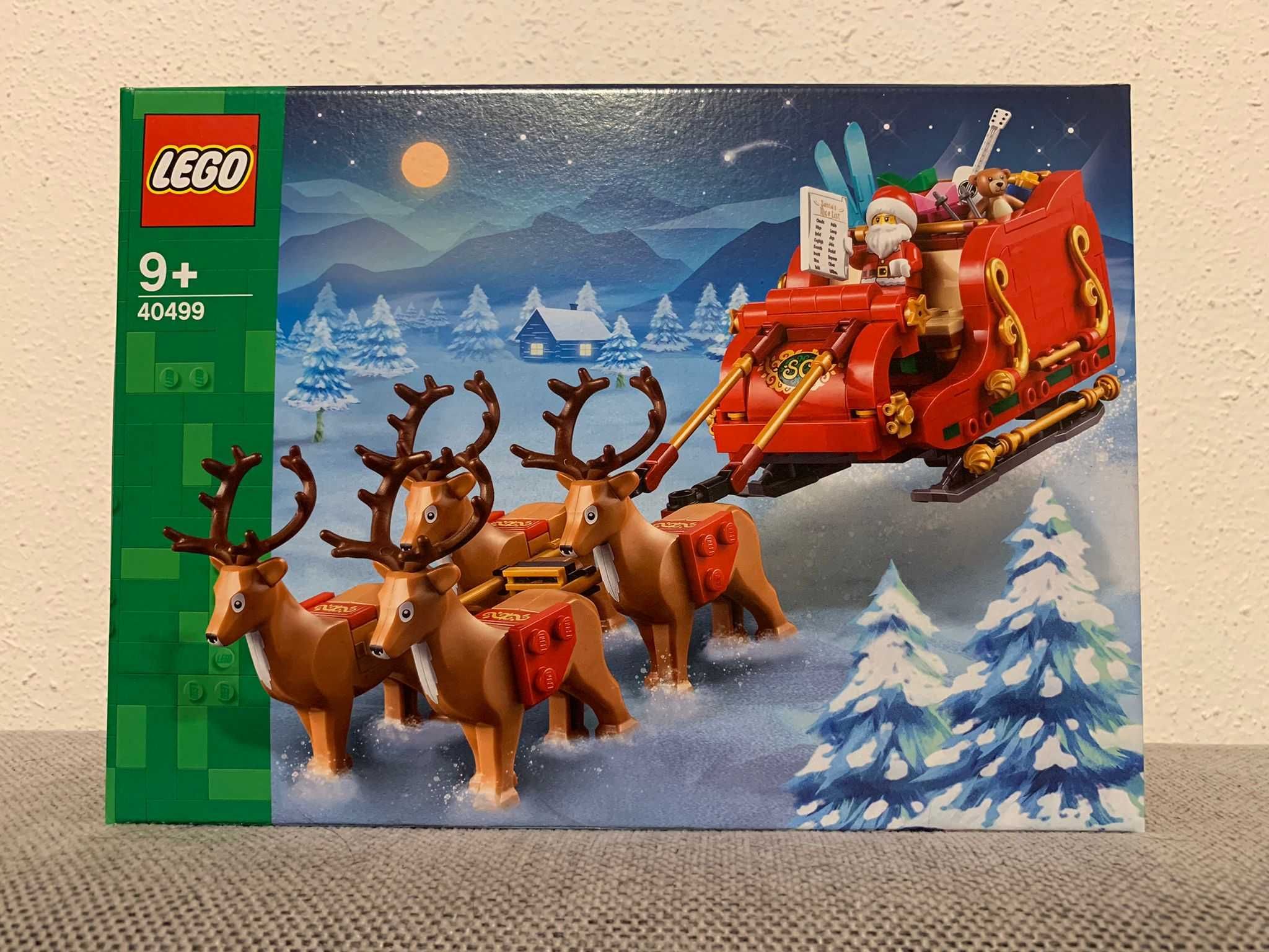 Sanie Świętego Mikołaja; Lego 40499 - Warszawa; Nowy, zaplombowany