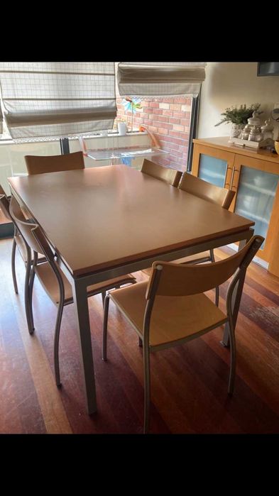 Mesa de copa de cozinha Fabrico Italiano