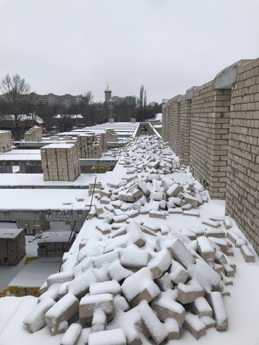 Кирпич силикатный полуторный М-150/ Цегла сілікатна. Б/У