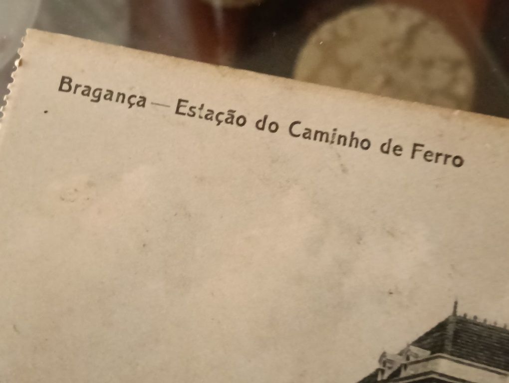 Postal antigo Bragança