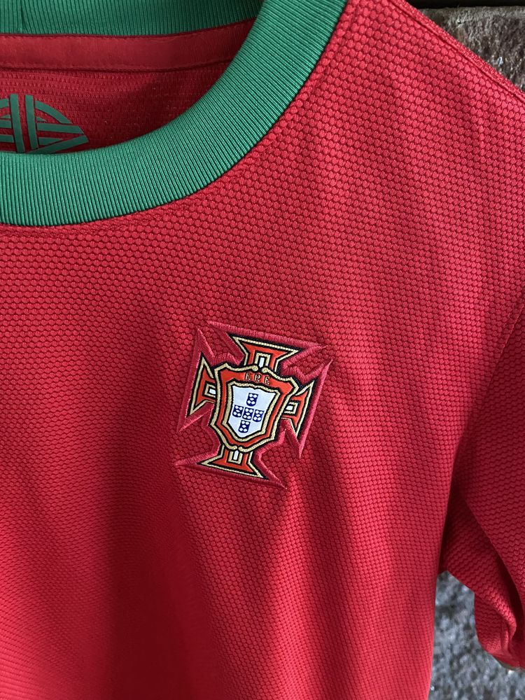 Koszulka piłkarska portugalia , nike , S,  2012 ,drifit czerwona