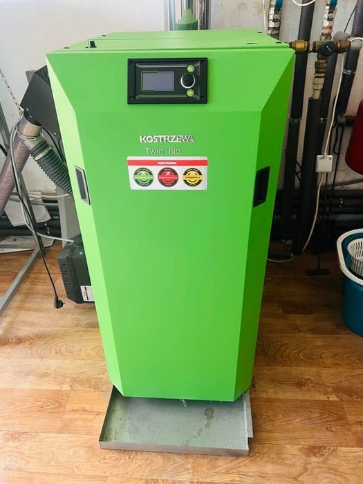 Sprzedam KOSTRZEWA Twin Bio 12 kW kocioł piec na pellet i drewno