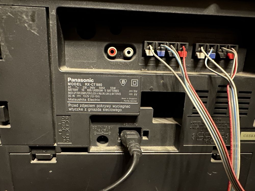 Panasonic RX-CT980