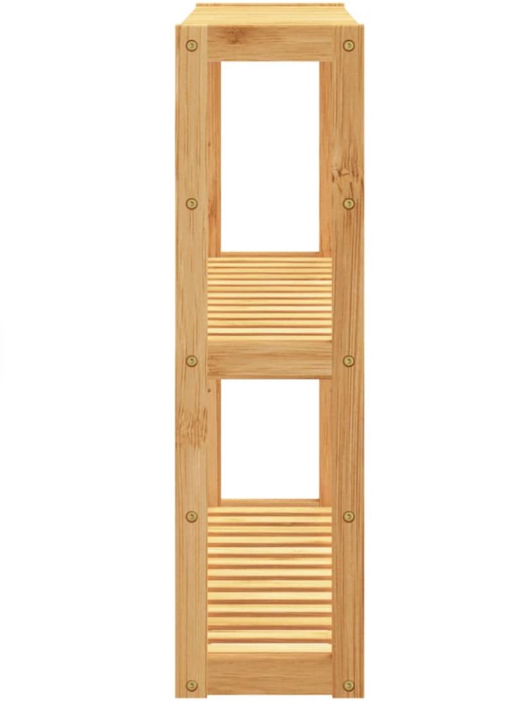 Estante Parede WC 3 prateleiras Bambu IKEA