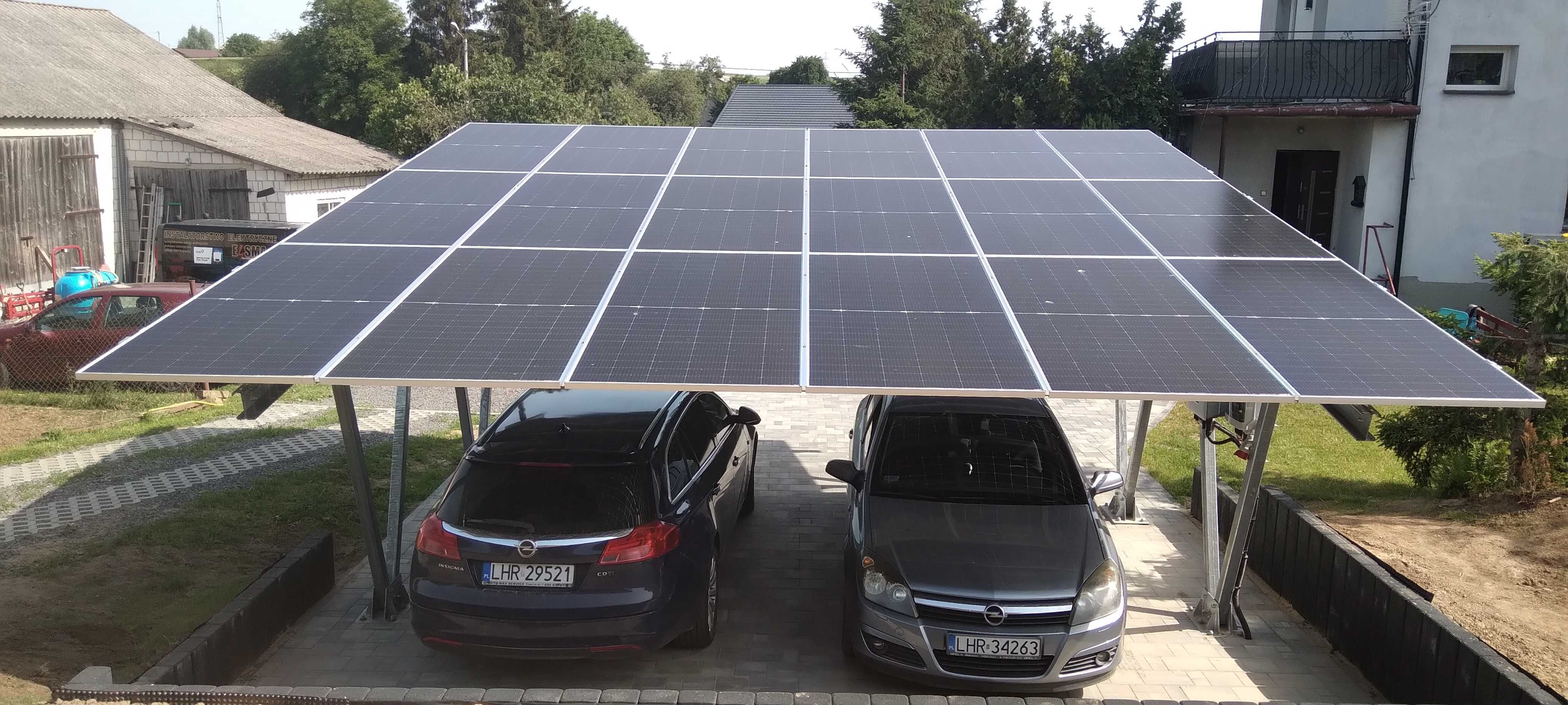 Instalacja fotowoltaiczna CARPORT
