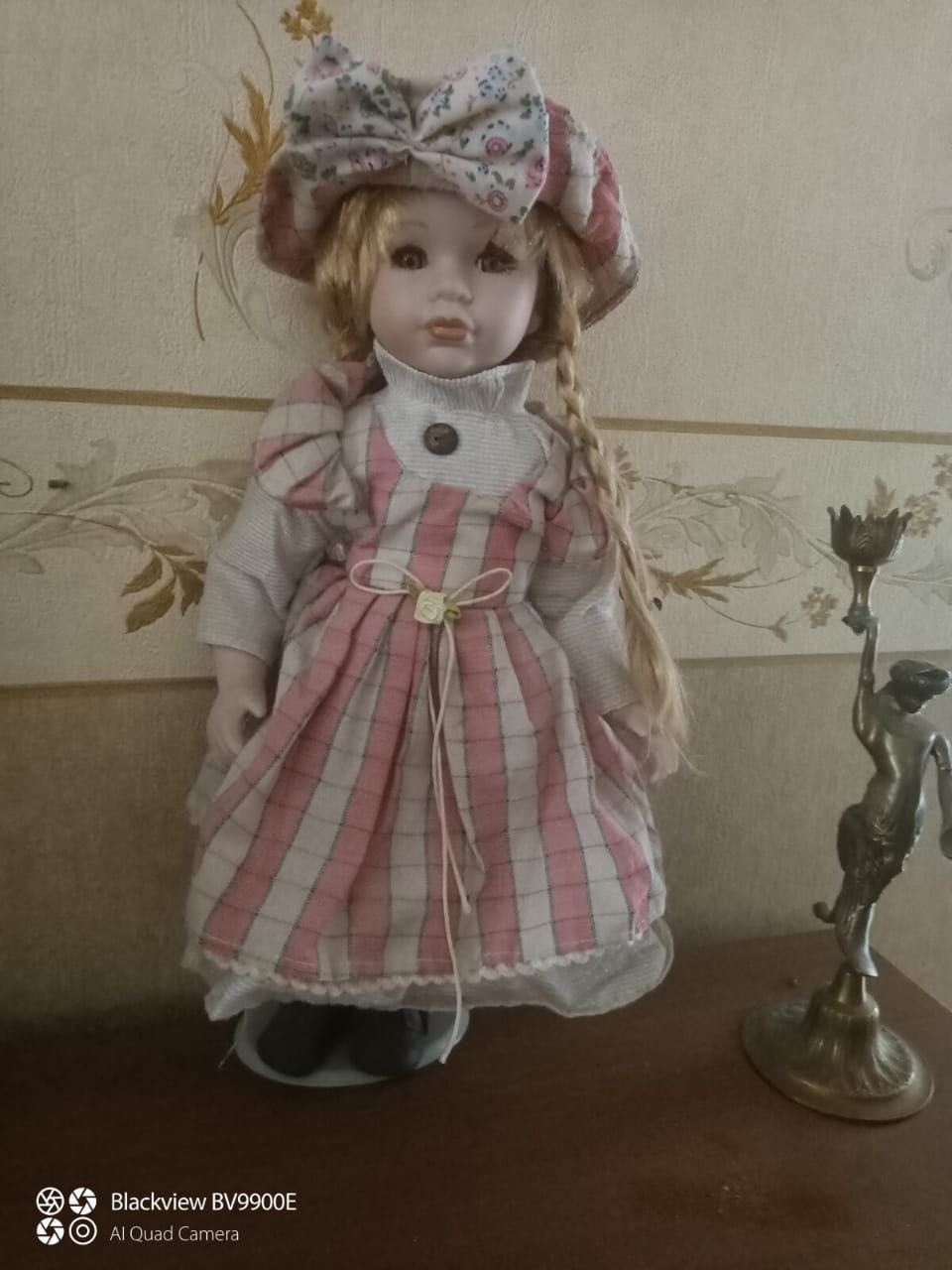 Немецкие фарфоровые куклы, деревянная повозка