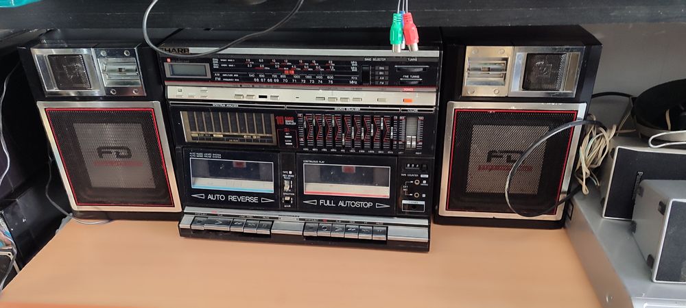 Магнитофон sharp wq t251z bk