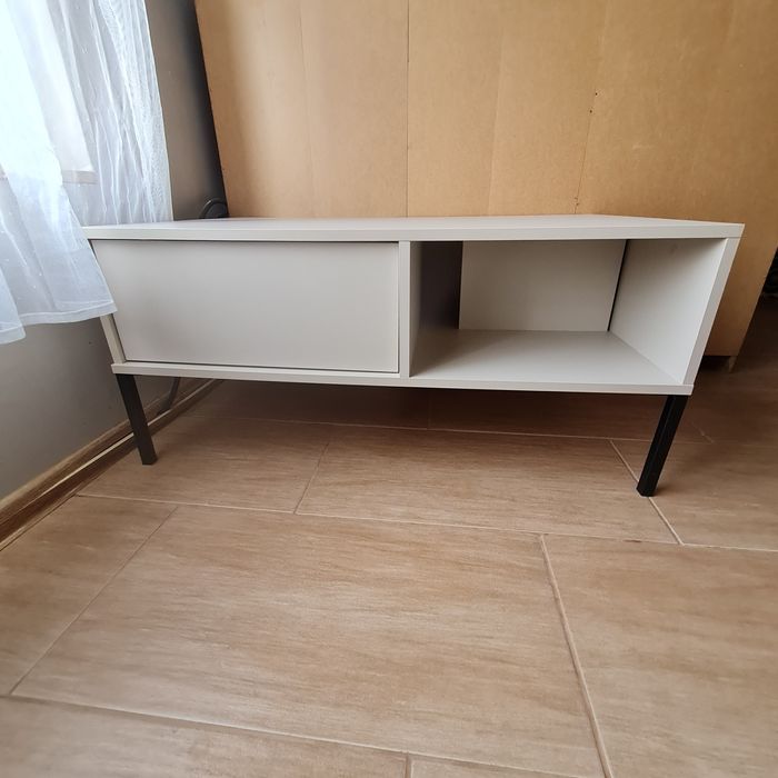 DAST Stolik kawowy z szufladami agata meble beżowy