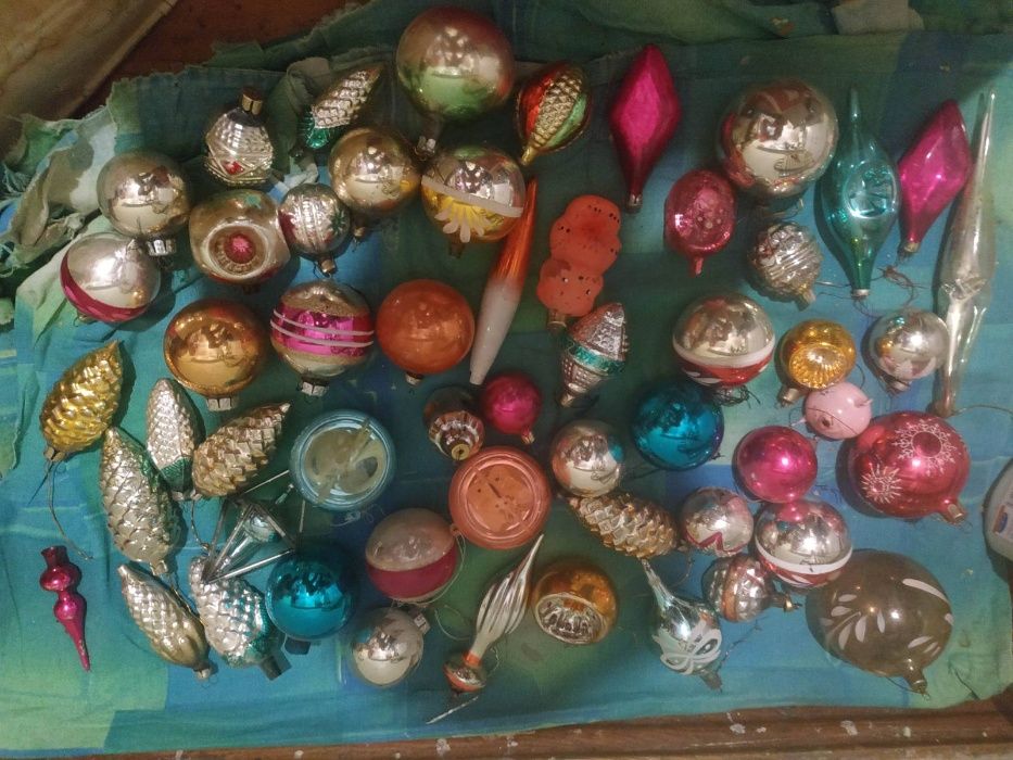 елочные игрушки СССР