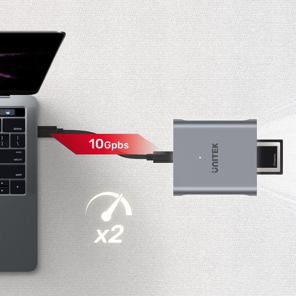 Алюминиевый картридер CFexpress2.0 USB 10 Гбит/с