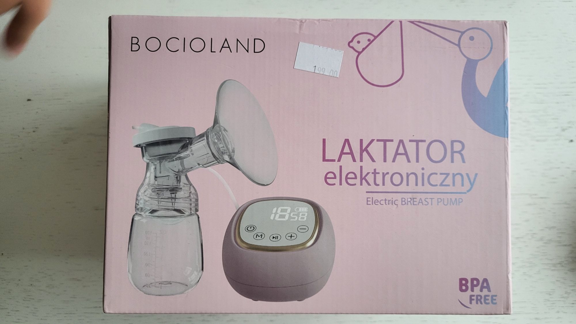 Laktator Elektroniczny Emma Bocioland