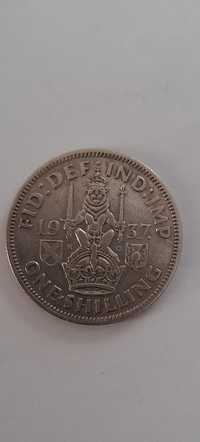 Georgivs Vl ,one shilling 1937, Wielka Brytania