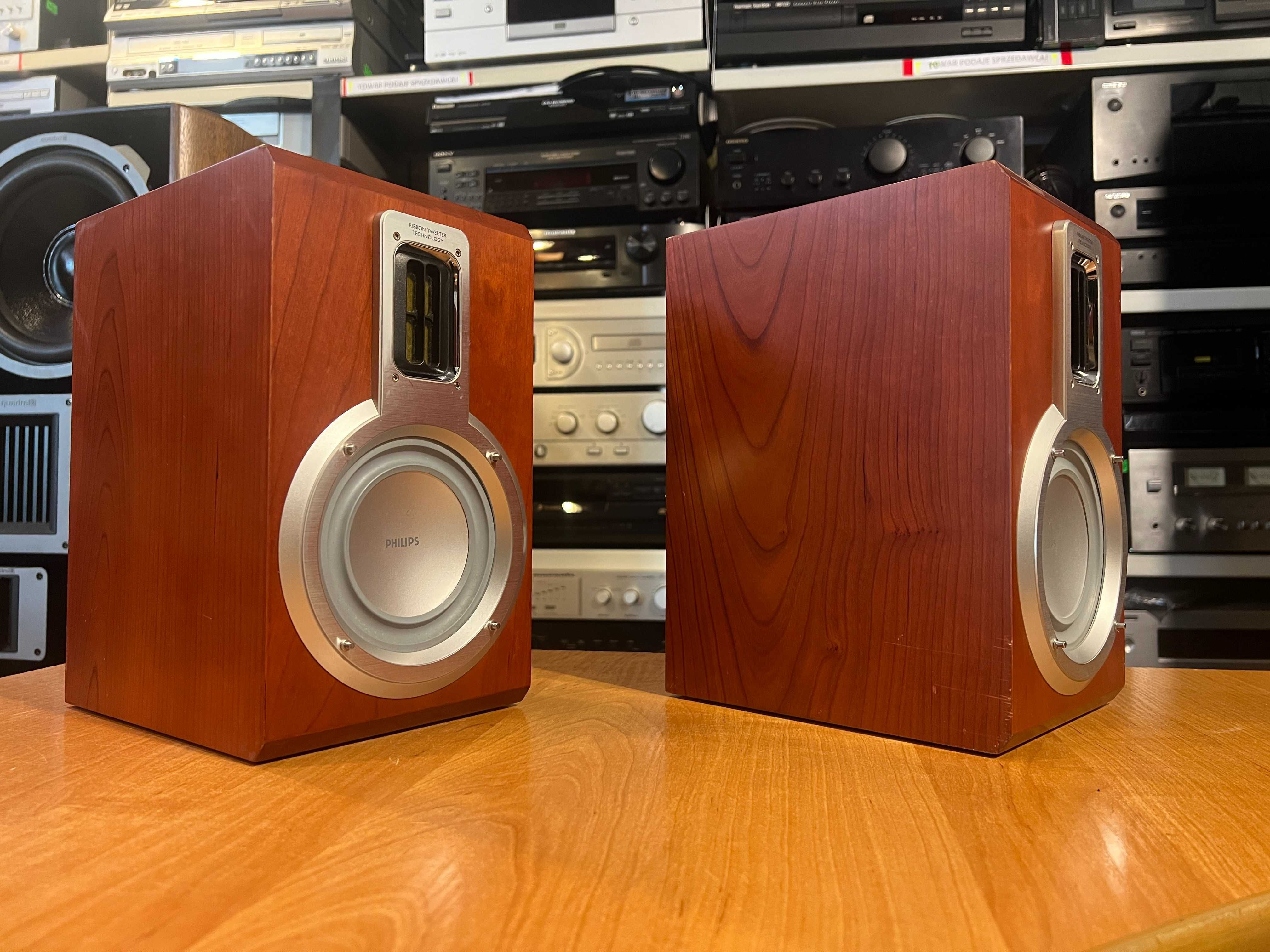 Kolumny podstawkowe Philips MCD 708 Wstęgowe, Audio Room