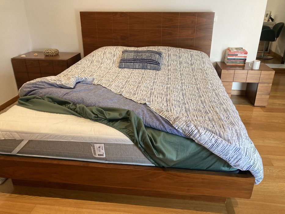 Mobilia casal madeira macica