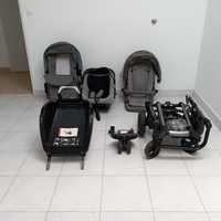 Jané Rider Trio + base isofix + skate +saco para ovo