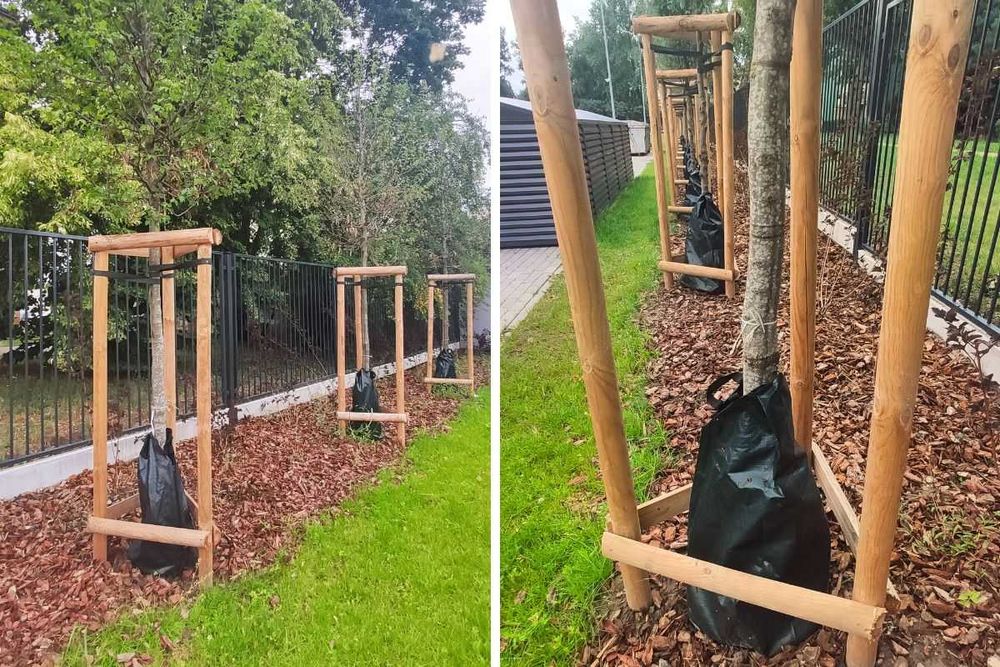 Torba kroplująca na wodę do podlewania drzew worek 75l DUŻA mocna hurt