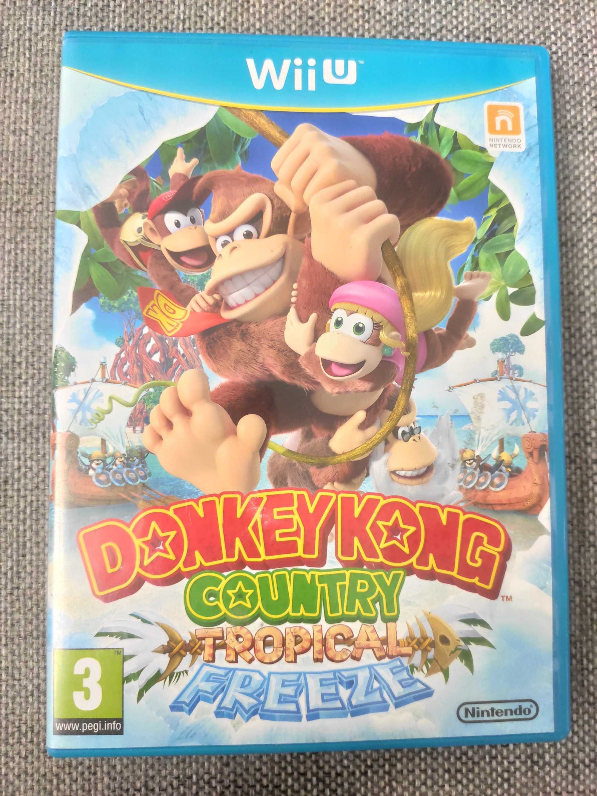 Donkey Kong Tropical Freeze - Nintendo Wii U WiiU gra PAL