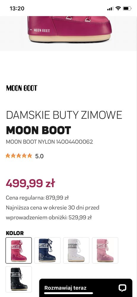 Moon boot  sniegowce 35-38