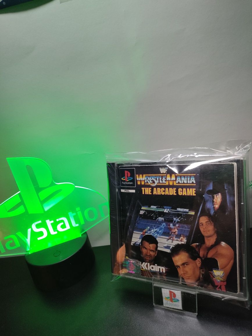 WWF Wreslemania - ThE Arcade Game PlayStation1 ps1 gry psx