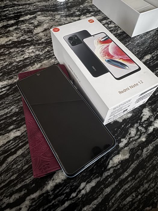 Redmi note 12 ice blue 4gb ram 128 GB rom