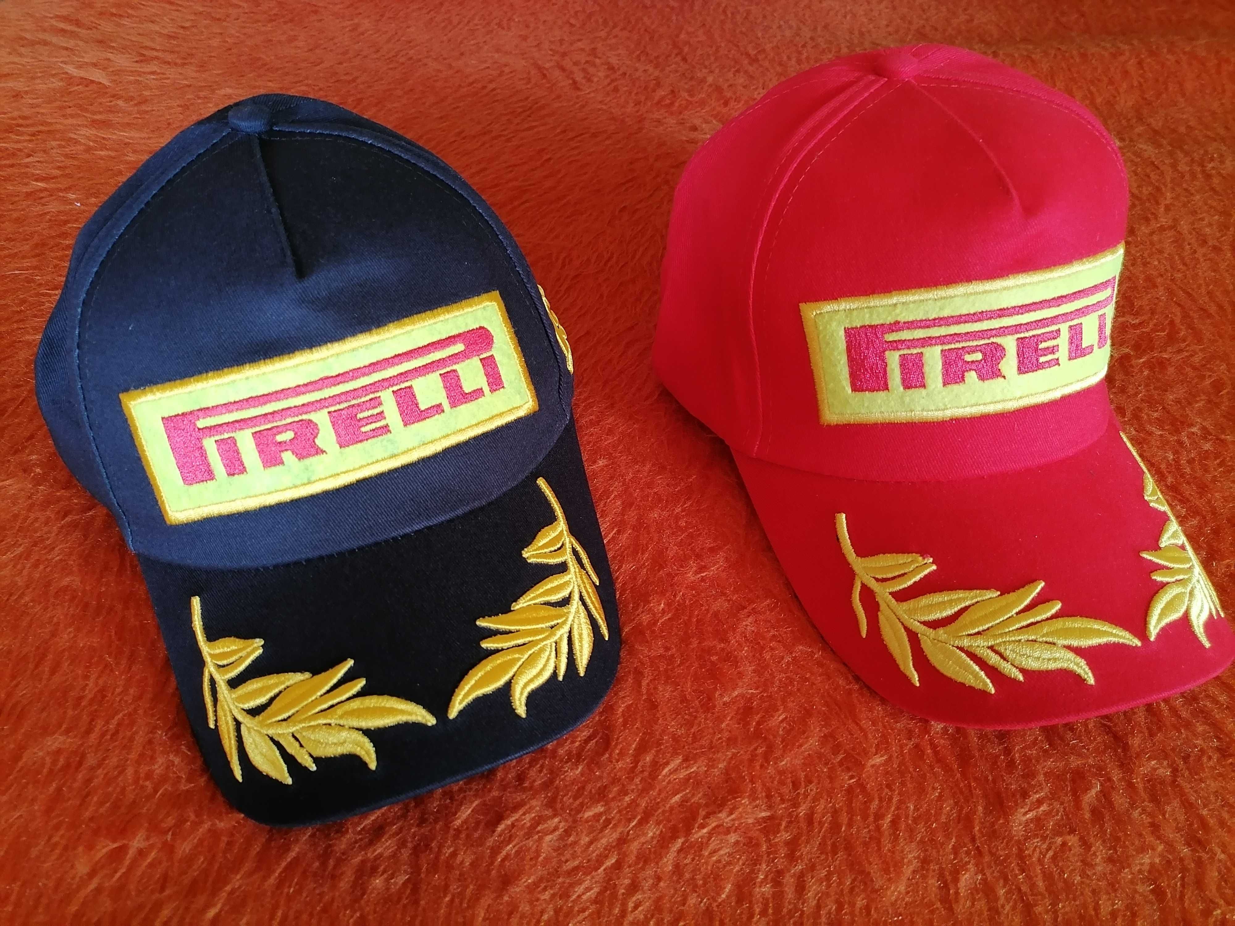 Czapka z Daszkiem Pirelli ,Moto GP Czerwona .