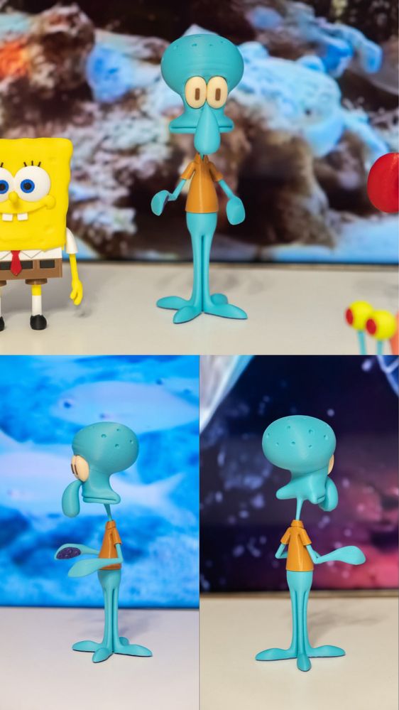 3D-фігурки «Губка Боб Квадратні Штани» Spongebob