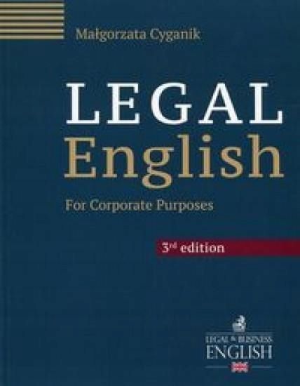 Legal English For Corporate Purposes