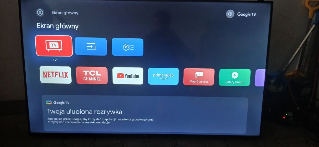 Tcl 55 cali 4k smart tv DVB-T 2