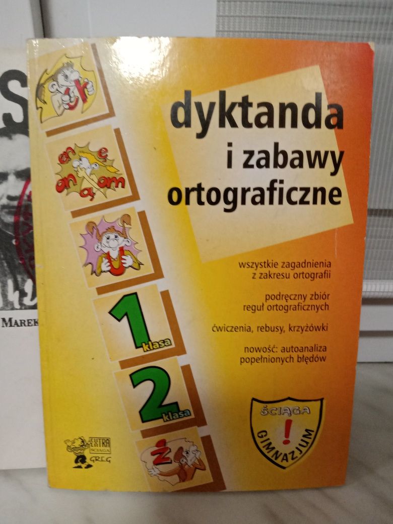 Dyktanda i zabawy ortograficzne , gimnazjum.