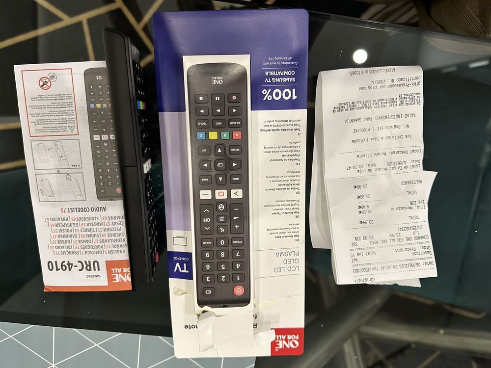 Comando para Tvs Samsung