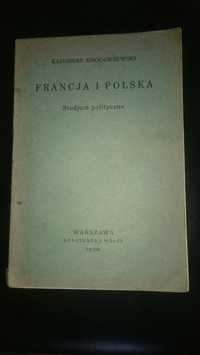 Stara książka Francja I Polska 1930 r